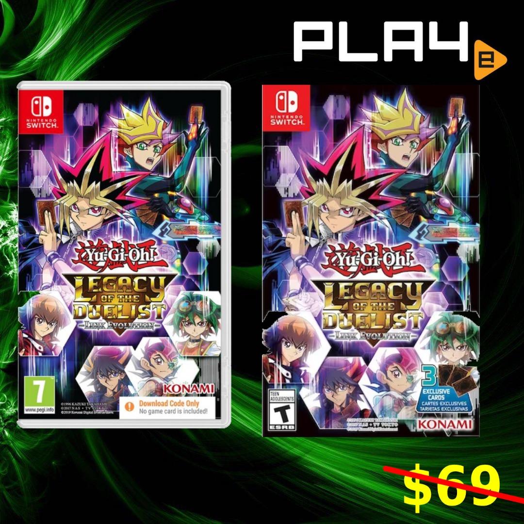 Nintendo Switch Yu Gi Oh Legacy of the Duelist Link Evolution