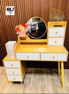 Nordic Vanity Dresser Table with 7 Drawers