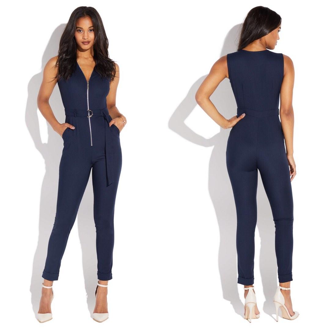 Sleeveless jumpsuit, Women's Fashion, Dresses & Sets, Jumpsuits on