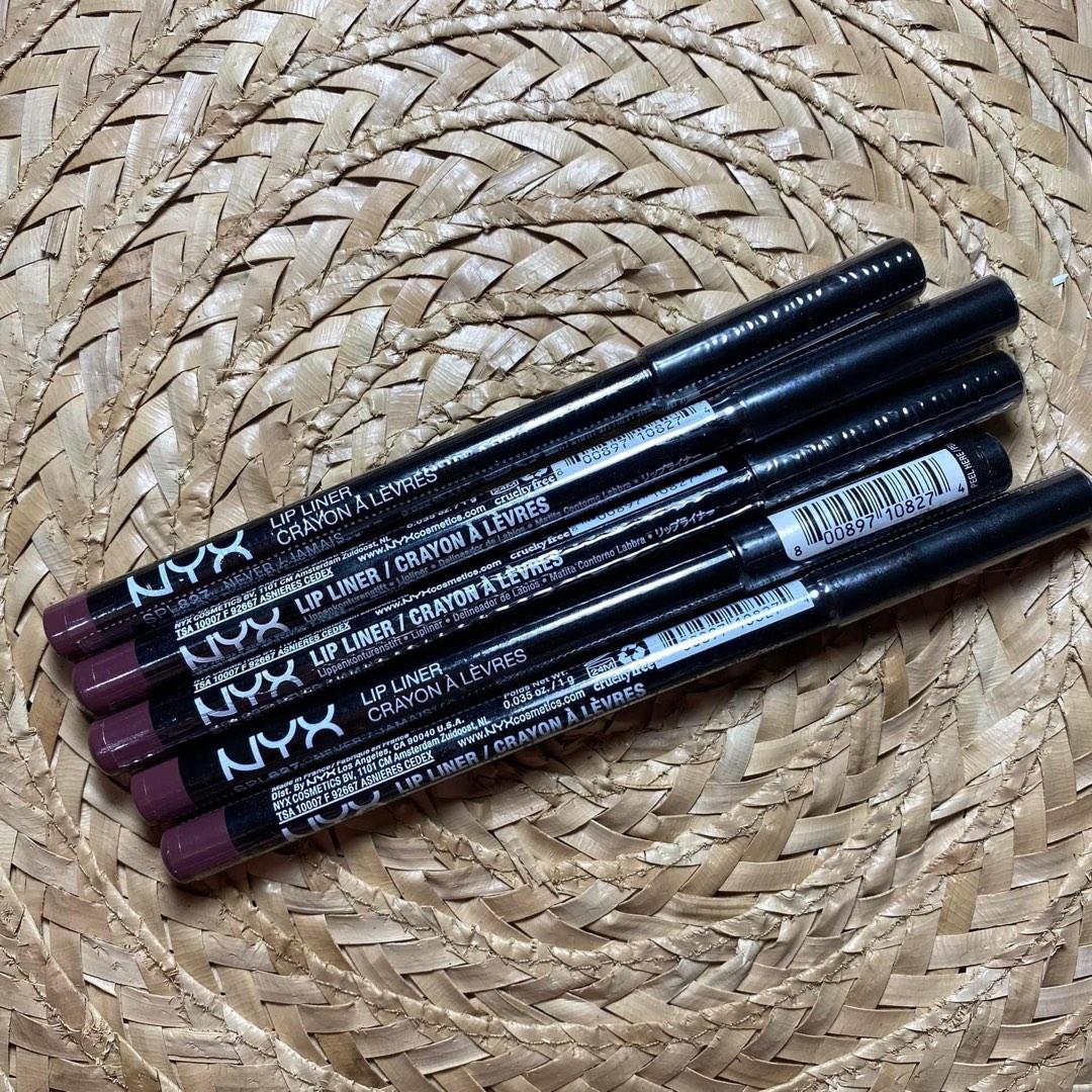 Nyx Lip Liner in the shade Never, Beauty & Personal Care, Face, Makeup