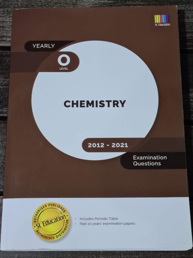 O Level Chemistry Tys 2012 2021 Hobbies And Toys Books And Magazines Assessment Books On Carousell 6193