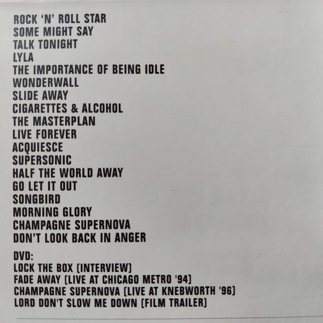 oasis stop tHe cLocks 精選 雙 CD+DVD (06年 made in EU, 連紙套), 興趣及遊戲, 音樂樂器