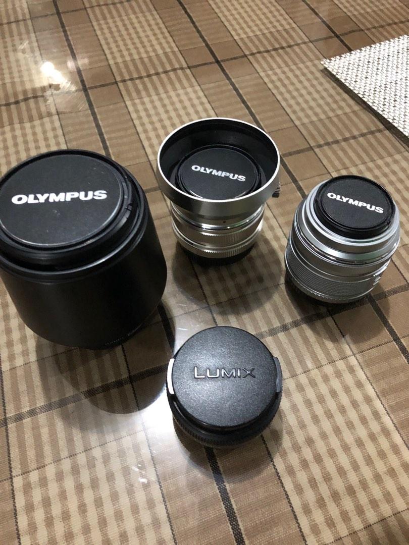 Olympus & Panasonic Lens, Photography, Lens & Kits on Carousell