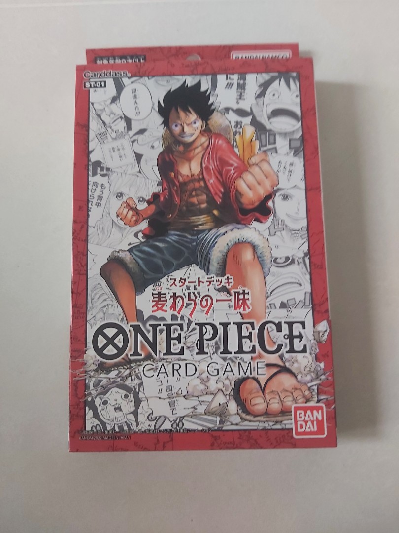 One Piece TCG: ST-01 Hat Pirates Starter Deck, Hobbies & Toys, Toys ...