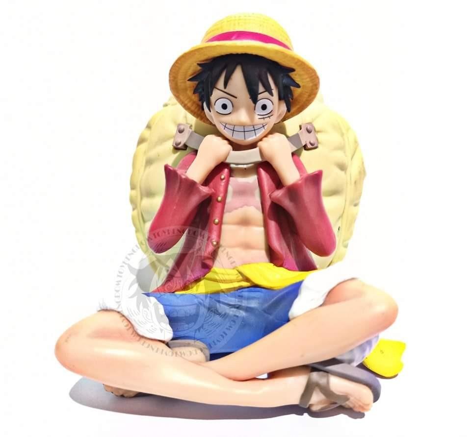 One Piece Vinyl Monkey D Luffy Money/ Coin Bank Figure, Hobbies & Toys
