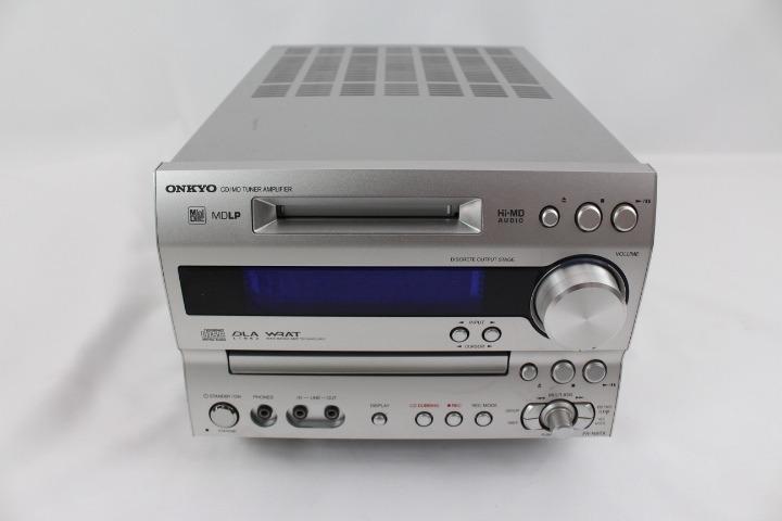 Onkyo FR-N9TX CD/MD Tuner Amplifier System, 音響器材, 可攜式音響