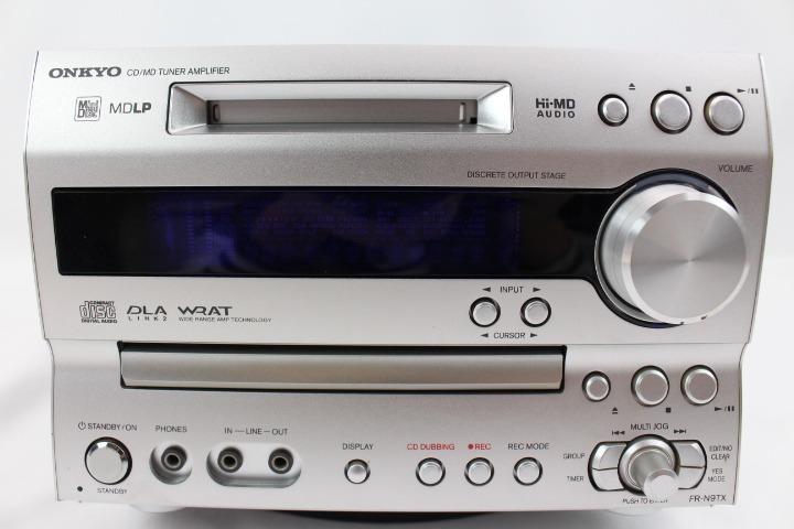 Onkyo FR-N9TX CD/MD Tuner Amplifier System, 音響器材, 可攜式音響