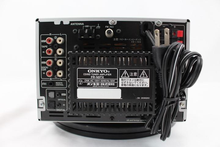 Onkyo FR-N9TX CD/MD Tuner Amplifier System, 音響器材, 可攜式音響
