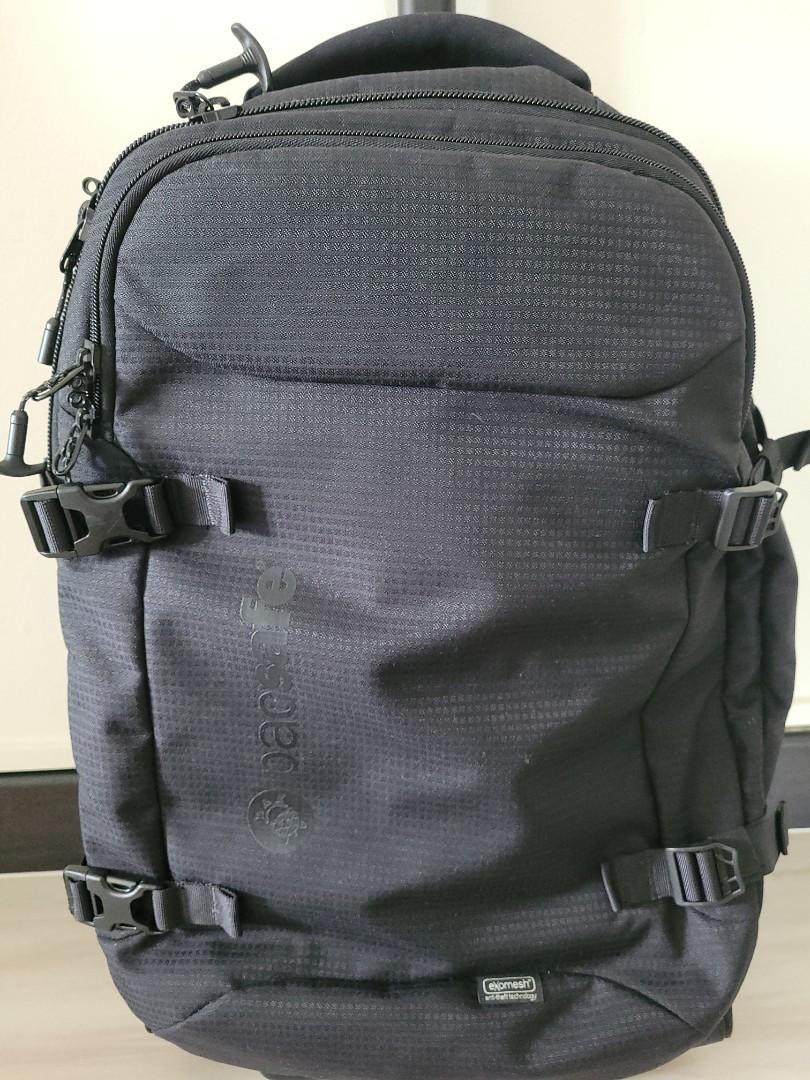 Pacsafe trolley bag, Hobbies & Toys, Travel, Luggage on Carousell