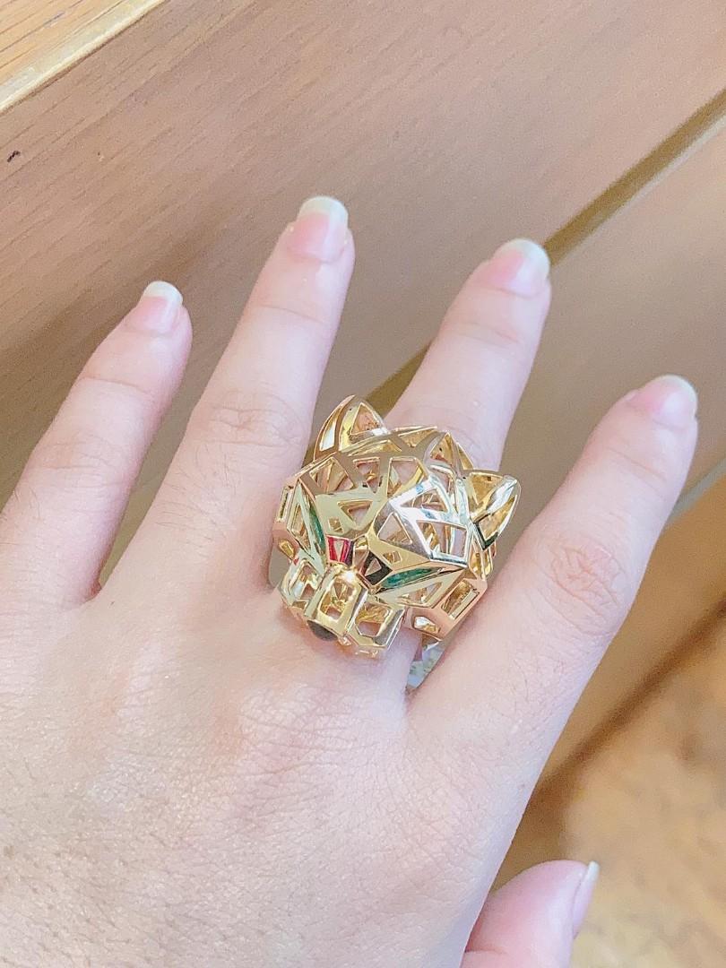 Panther Ring Cartier Hk Setting Women s Fashion Jewelry Organizers Rings on Carousell