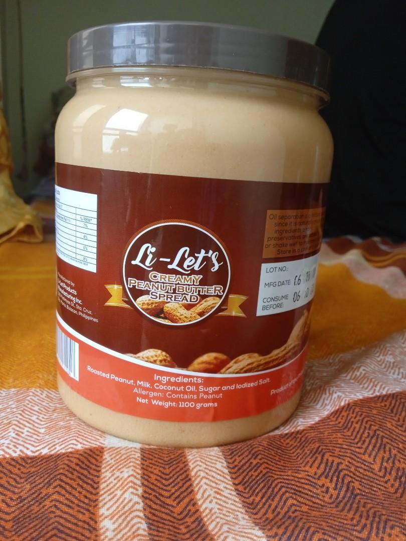 Peanut butter for sale (Category: Packaged & Instant Food) located in Manila. Submitted by rionava (Listing ID 1192108667, Image 1). Description: For sale creamy peanut butter spread big jar, delicious and yummy, good for all kinds of occasion. for orders and other inquiries just contact the seller at 09055382305..