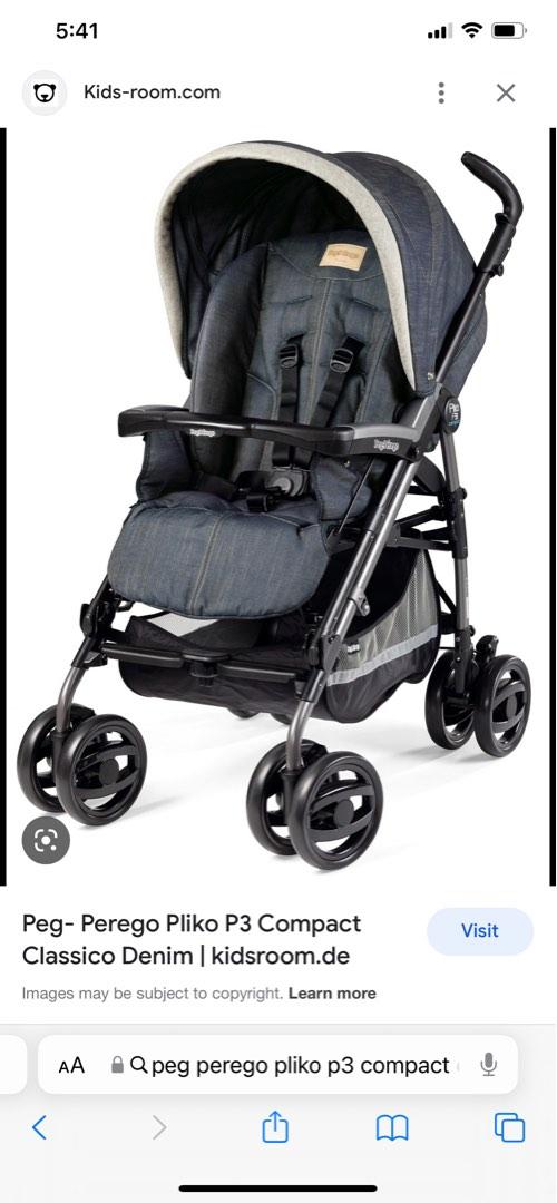 Peg Perego Pliko P3 compact, Babies & Kids, Going Out, Strollers on