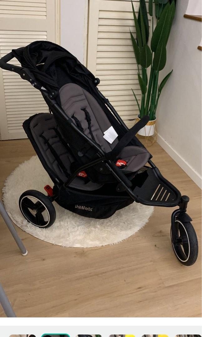 Phil & teds dot stroller top