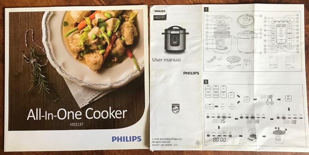Philips hd2137 user manual outlet