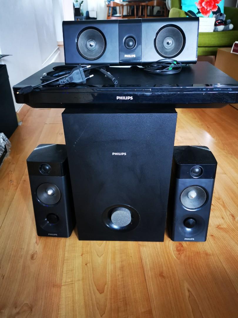 Philips Home Theatre 5.1, Audio, Soundbars, Speakers & Amplifiers on