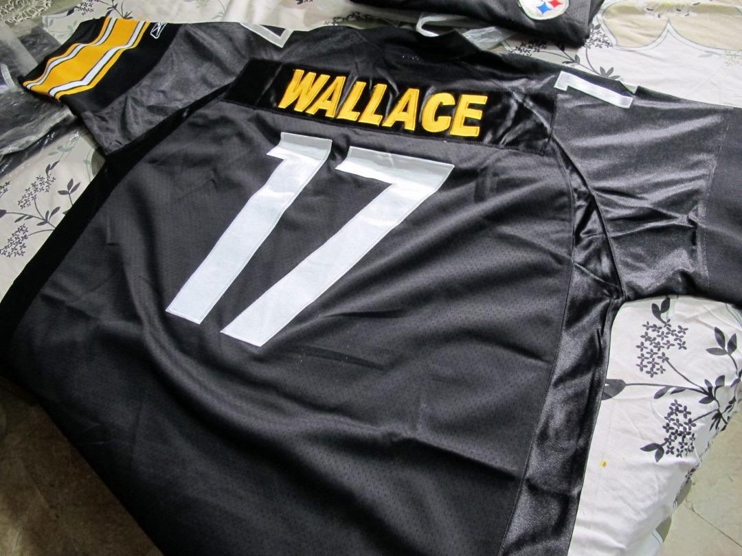 Pittsburgh Steelers football jersey 17 Wallace BLACK NEW Men s Fashion Activewear on Carousell