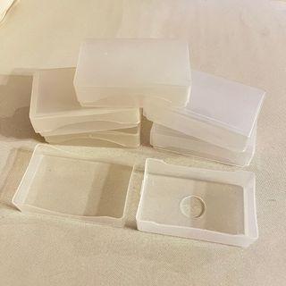 Clear Plastic Calling Card Cases