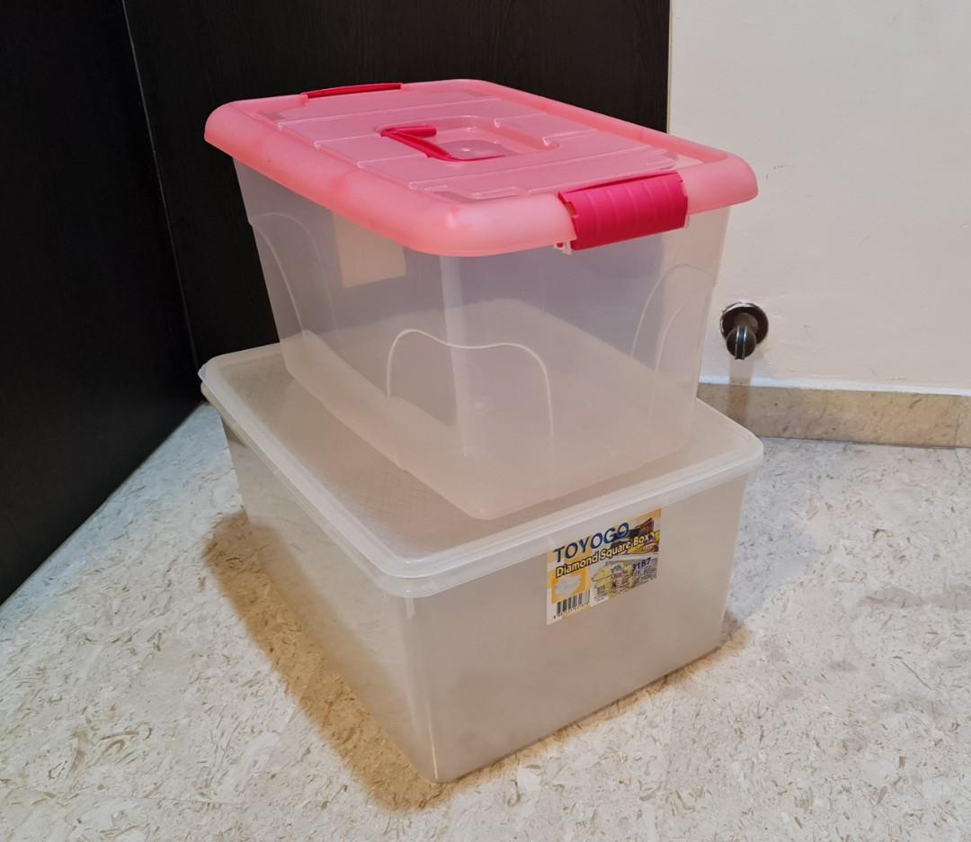 Plastic containers8, Furniture & Home Living, Furniture, Shelves