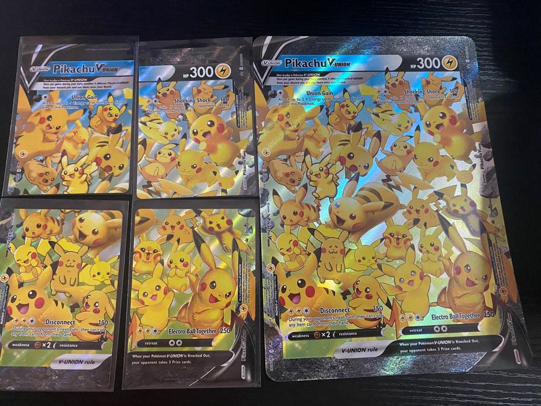 Pokémon TCG 25th Anniversary Celebrations Pikachu V Union Special Pokémon TCG 25th Anniversary Celebrations Pikachu V Union Special