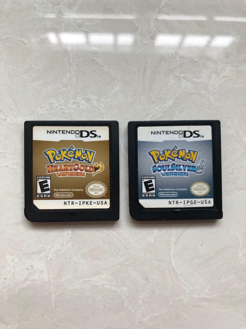 Pokemon HeartGold, Pokemon SoulSilver for Nintendo DS, 2DS, 3DS, Video Gaming, Video Games