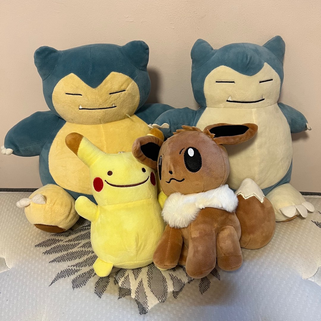 pokemon soft toys, Hobbies & Toys, Toys & Games on Carousell