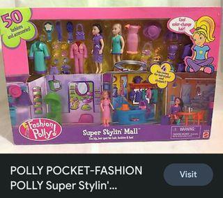 Polly Pocket -  POLLY Super Stylin Mall ( 2001 )