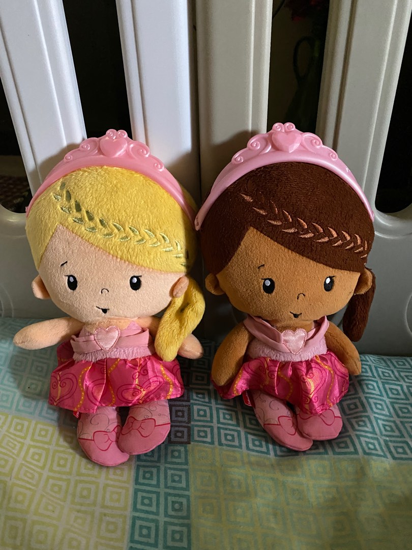 Princess dolls with rattle, Babies & Kids, Infant Playtime on Carousell