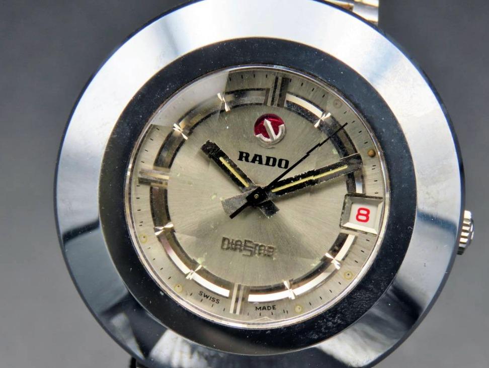 感謝価格 Rado diastar CARBIDE NICE round Watch メンズ