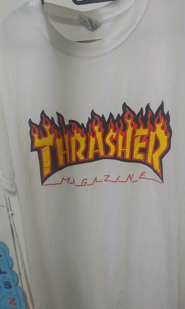 RARE Thrasher Flame Jerzees T-Shirt