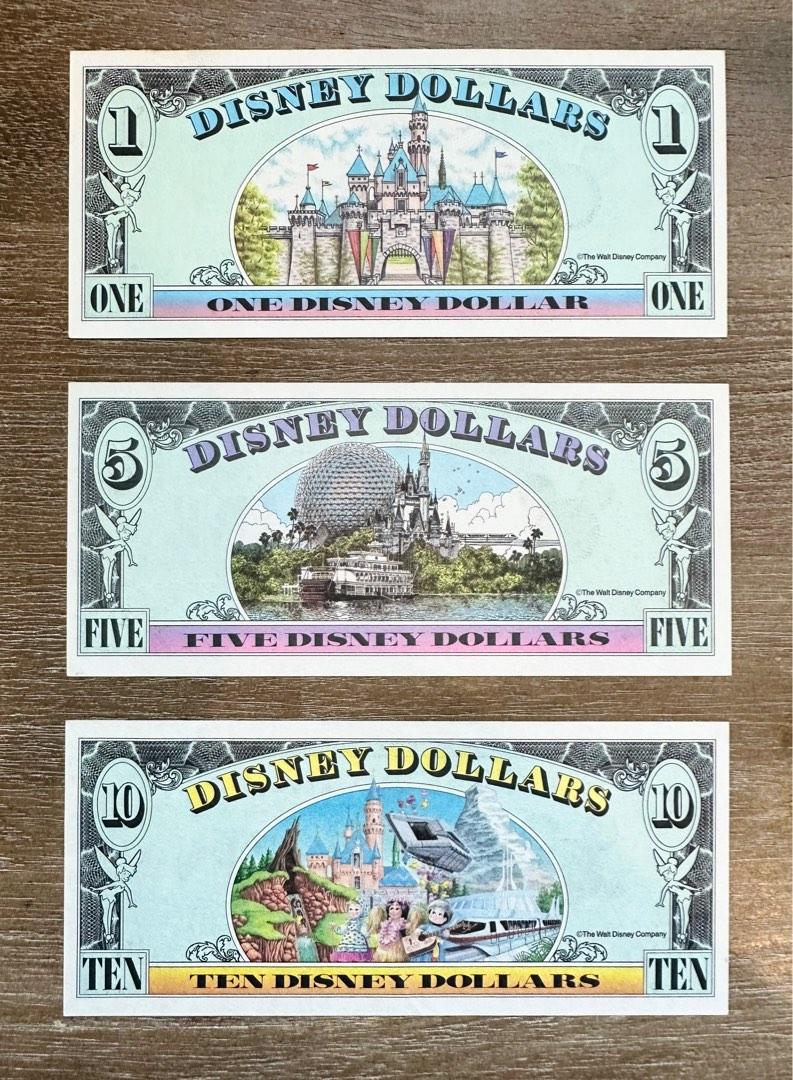 Rare vintage 1991 Disney Currency Set., Hobbies & Toys, Memorabilia