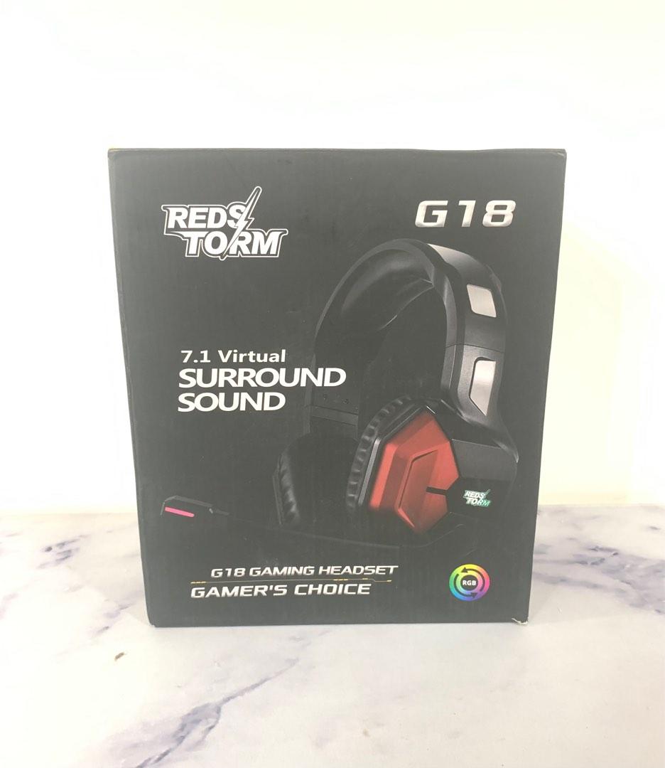 Red storm headset deals