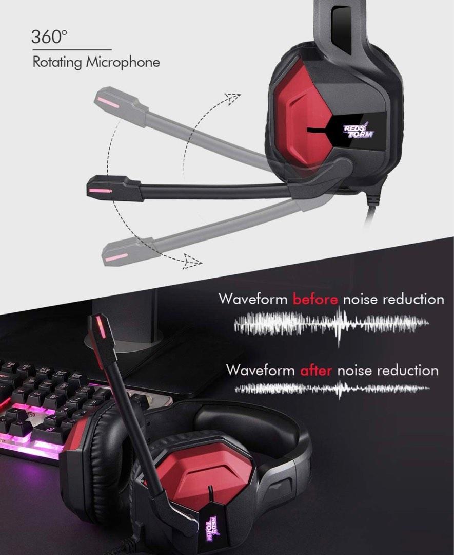 Red storm headset deals