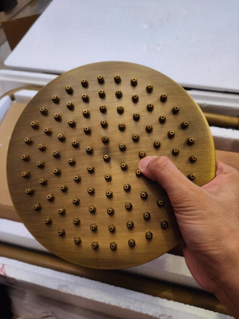 Rustic Bronze Shower Column, Furniture & Home Living, Bathroom