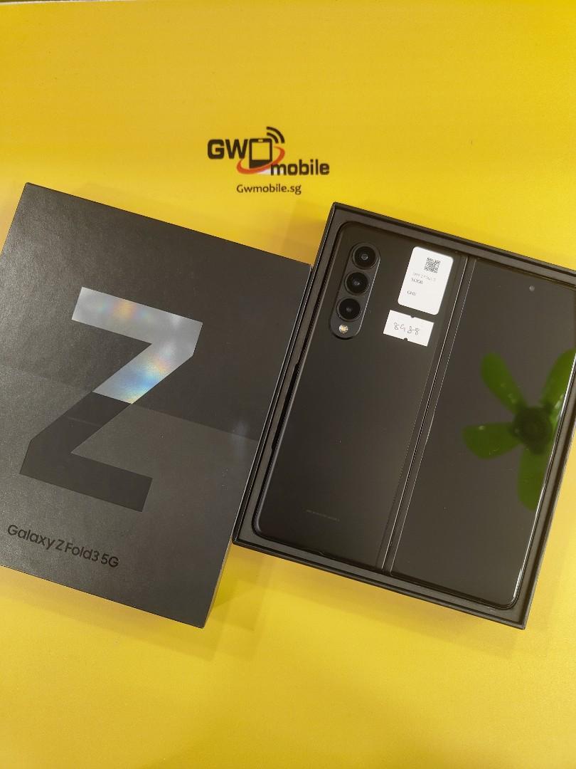 SAMSUNG Z FOLD 3 512GB BLACK 8988, Mobile Phones & Gadgets, Mobile