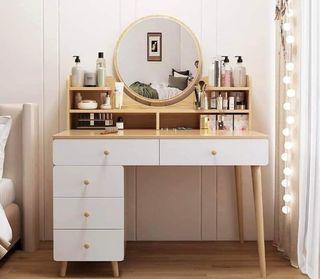 Scandinavian Style Nordic Vanity Dresser