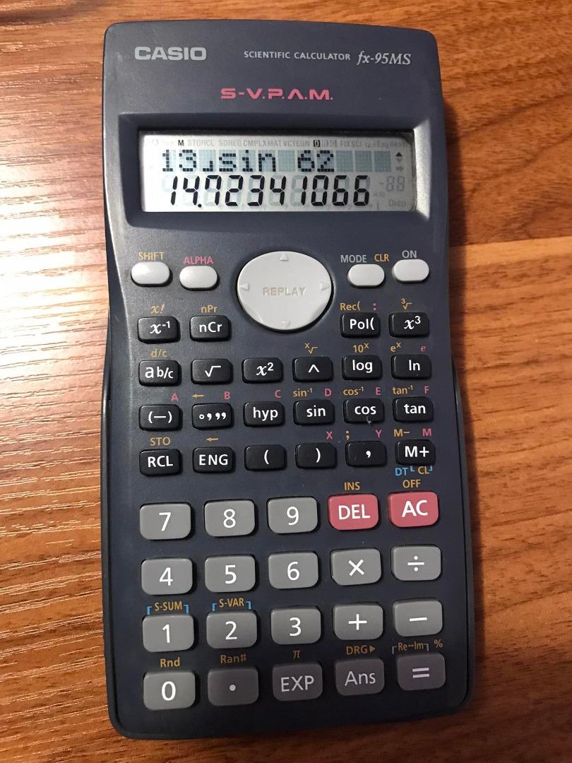 Calculadora casio best sale fx 95 ms