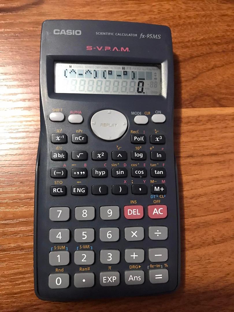 Casio fx 95 ms hot sale