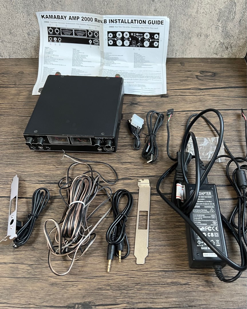 SCYTHE Kama Bay AMP 2000 Rev.B (SDAR-2100-BK) PC 擴音器, 耳機及錄音音訊設備 ...