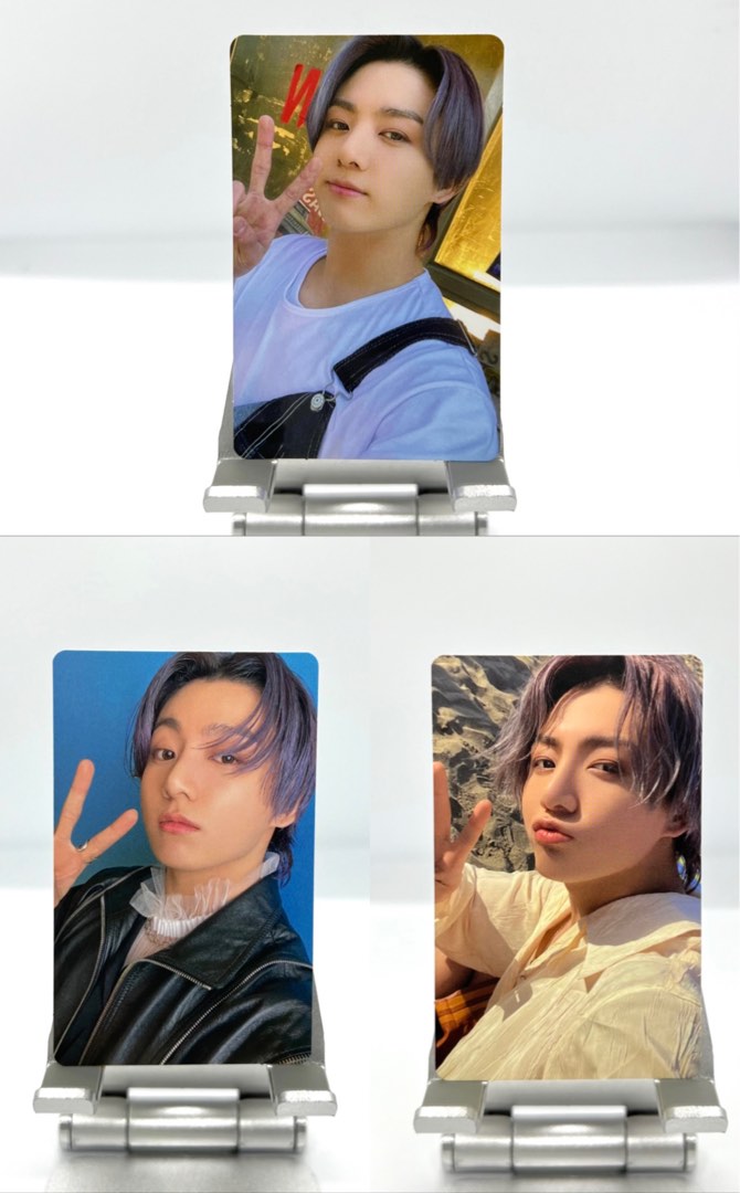 [SET] Jungkook Butter Album Photocards (POB, Peaches, Cream), Hobbies & Toys, Memorabilia