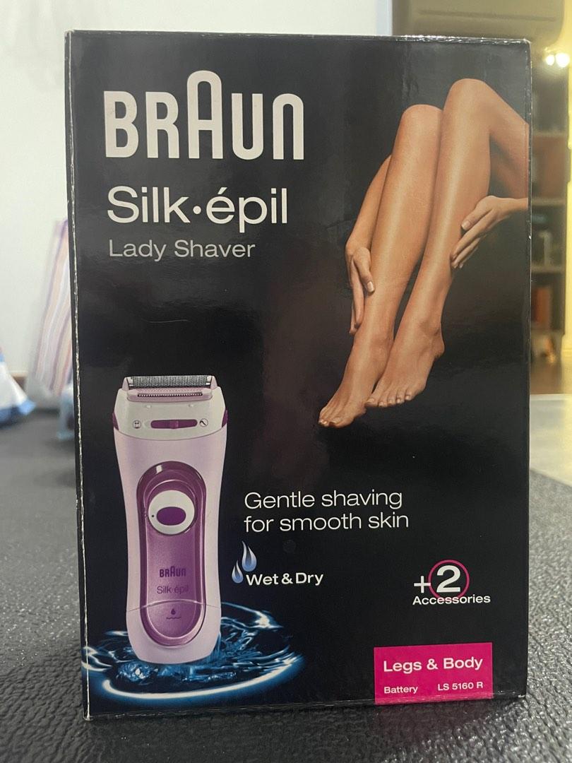 Shaver / Epilator - Silk-épil lady shaver LS5160 Wet & Dry 3-in-1 shaver,  Beauty & Personal Care, Bath & Body, Hair Removal on Carousell
