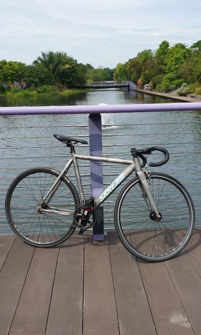 ピストバイク SKREAM SPRINTスプリント V3 フレームセット レア