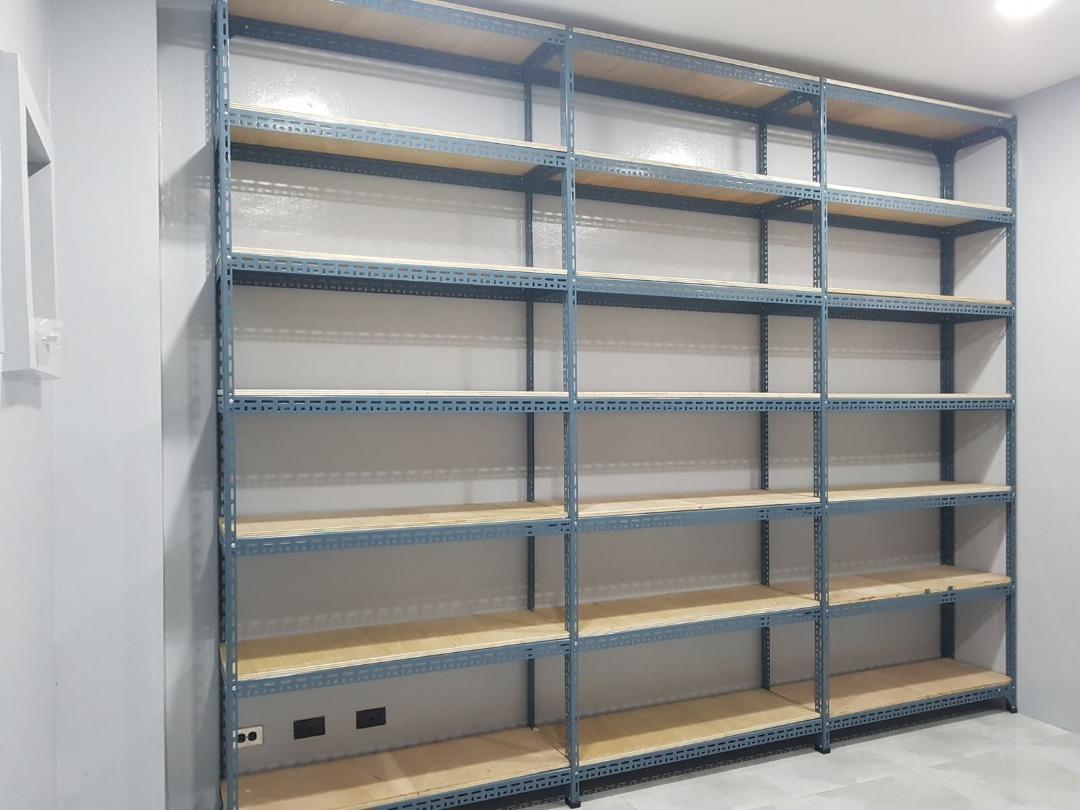 Slotted Angle Bar Shelves, Furniture & Home Living, Furniture, Shelves