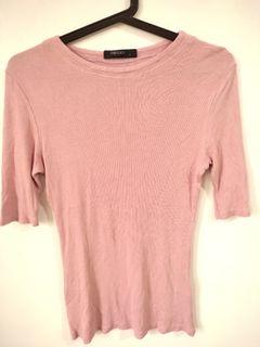 Sm Woman 3/4 blouse old rose S size