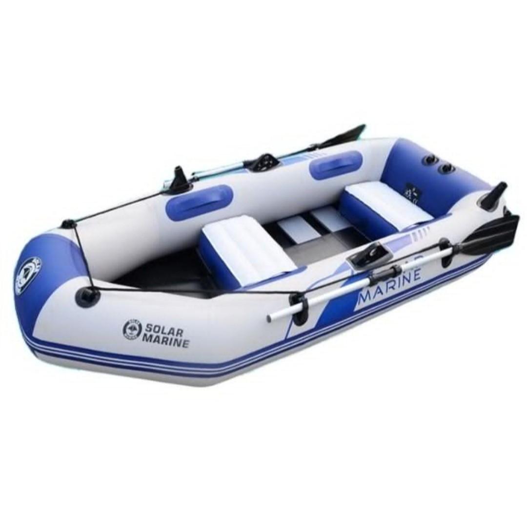 Solar Marine Inflatable Boat Kayak Fishing Raft, Sports Equipment, Fishing  on Carousell