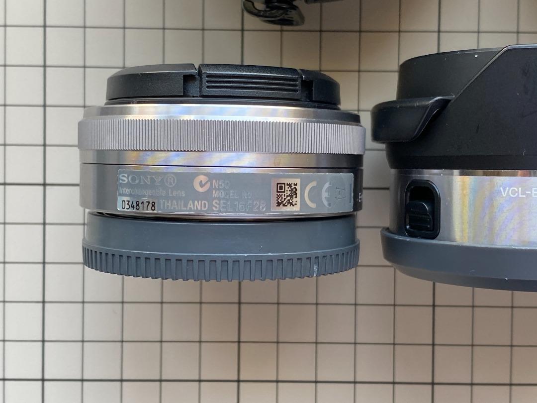 SONY SEL1628 + VCL-ECU1 Eマウント 16mm F2.8