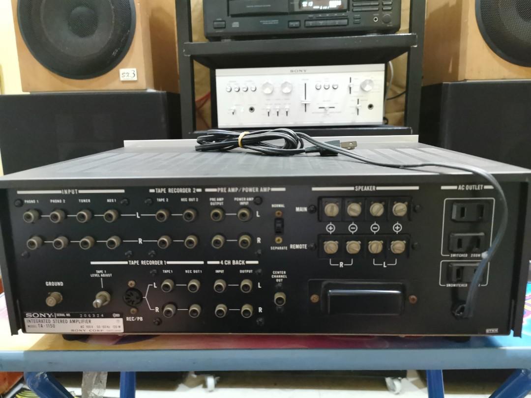 Sony TA 1150, Audio, Soundbars, Speakers & Amplifiers on Carousell