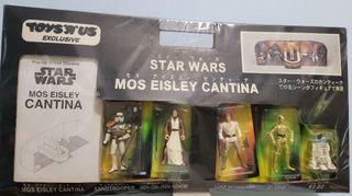 Star Wars Mos Eisley Cantina Set With Figures & Diaroma