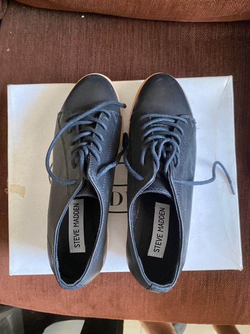 Steve madden kimber black Fesyen Wanita Sepatu di Carousell