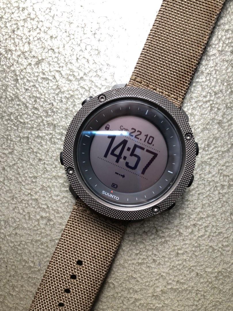 Suunto Traverse Alpha Foliage Grey and Olive with Cable, 男裝