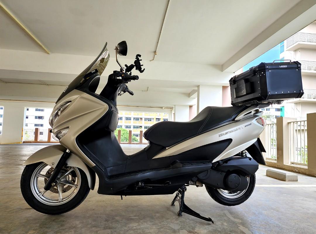 Burgman 200 shop